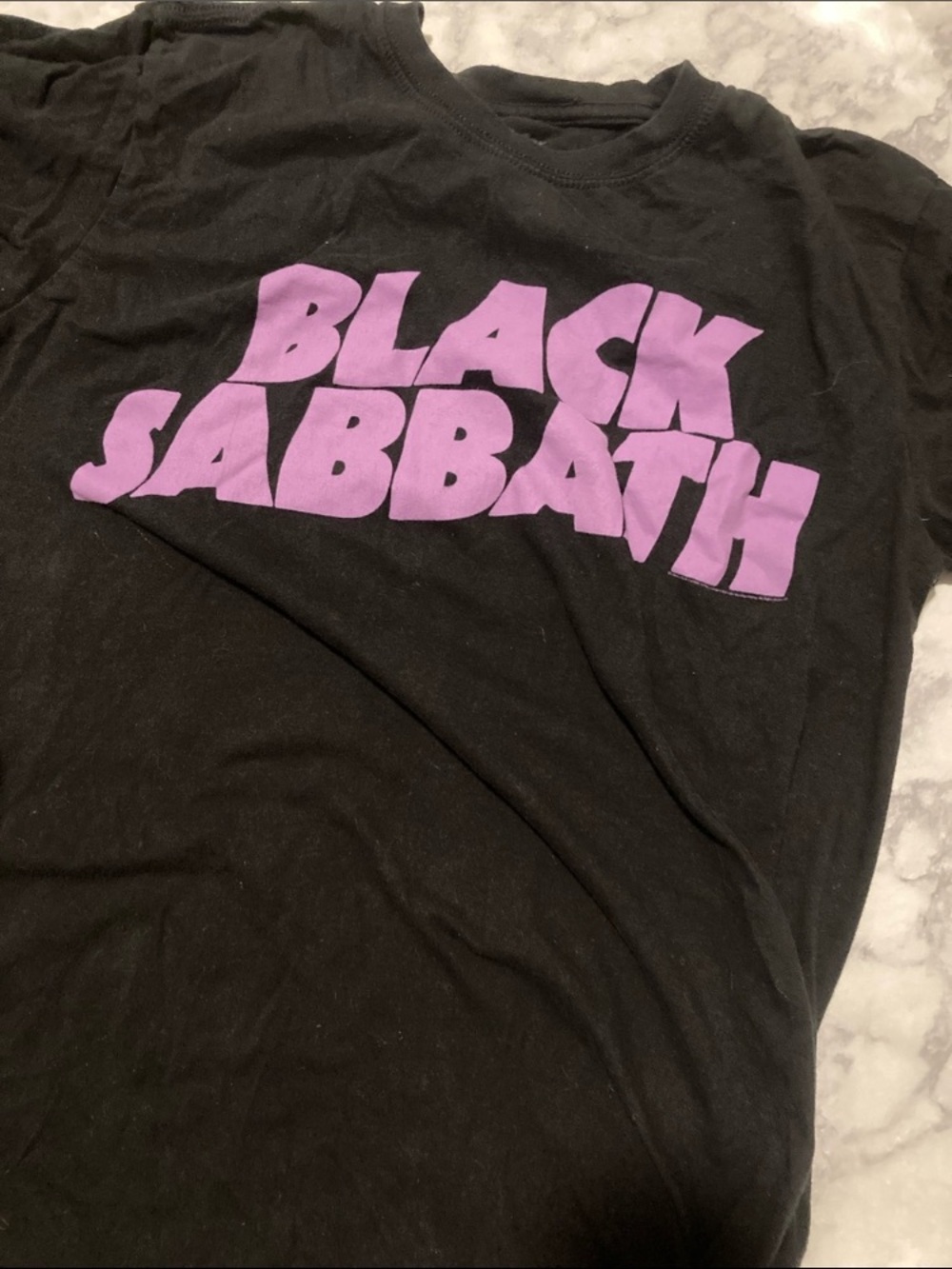 Black Sabbath Logo Graphic Tee